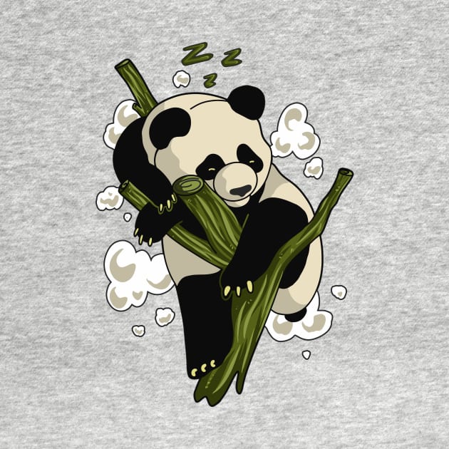 Sleepy Panda Illustration by SLAG_Creative